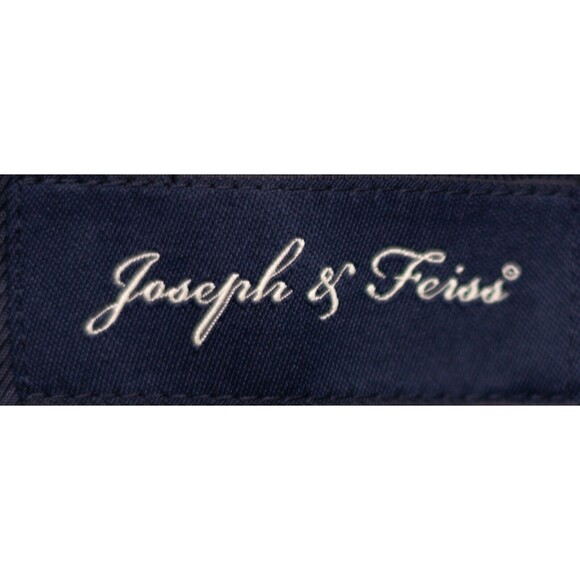 JOSEPH FEISS Mens Blue Sport Coat Jacket Blazer Wool Comfort Classic Size 41L - Picture 9 of 12